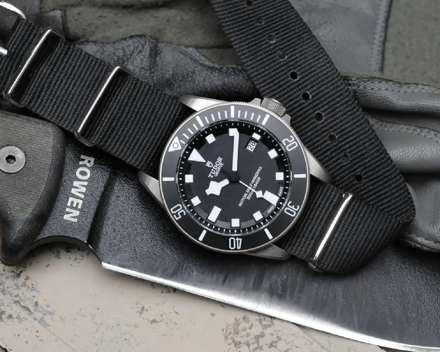 Bracelet De Montre NATO En Nylon - 24 Mm - Multicolore - Neuf