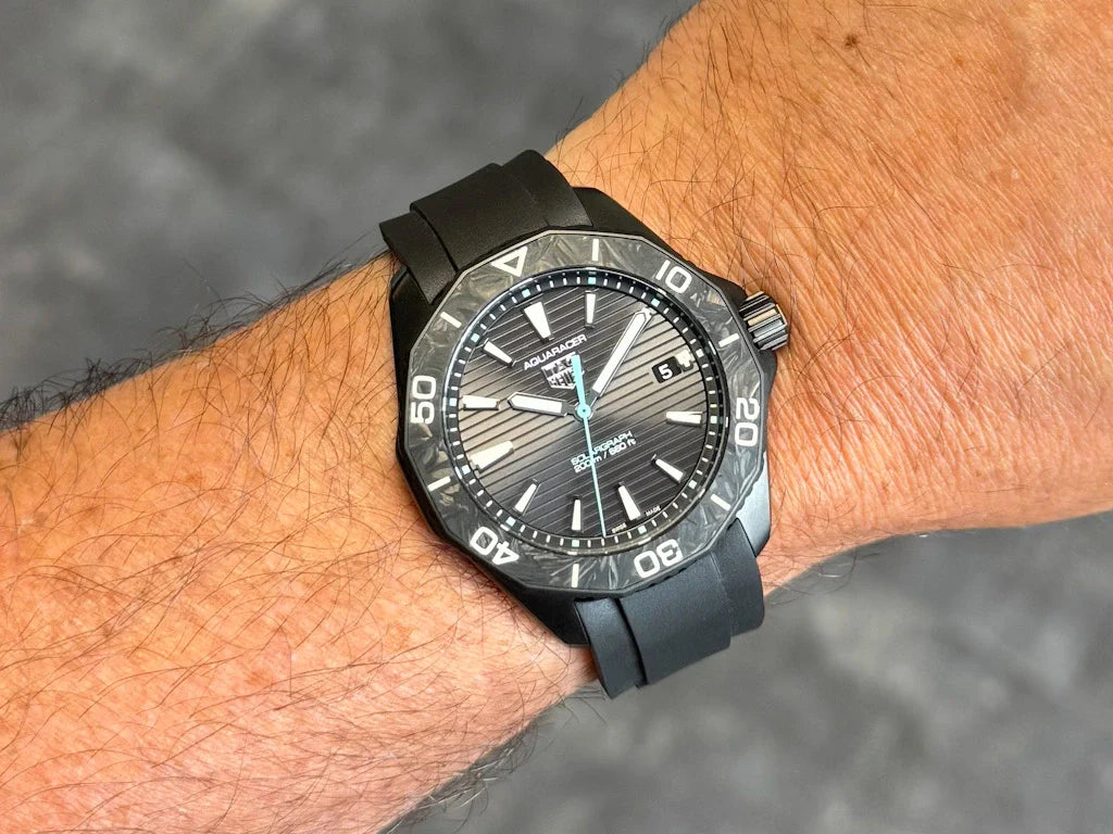 RUBBER STRAPS FOR TAG HEUER AQUARACER PROFESSIONAL 200 - ZEALANDE