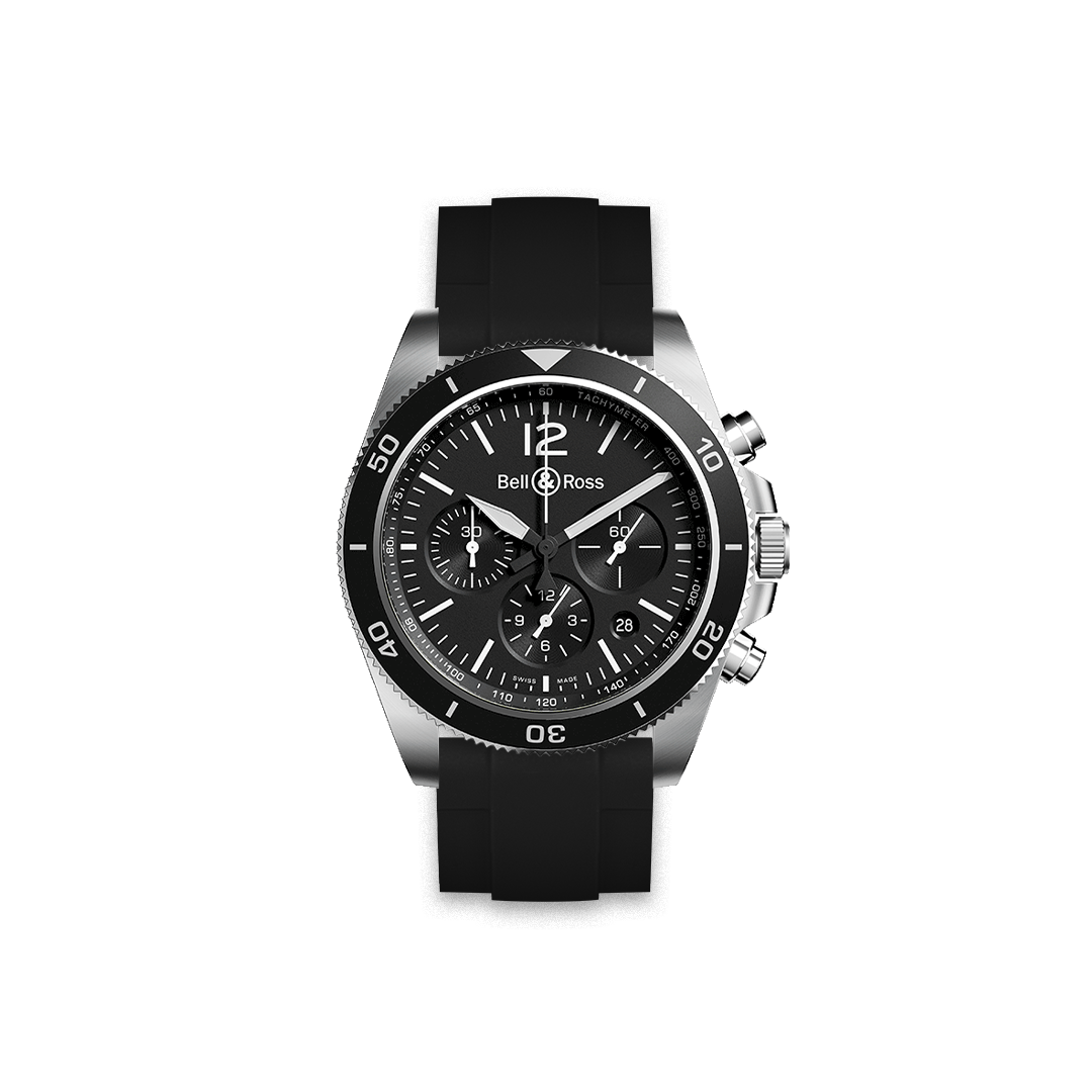 22MM STRAIGHT RUBBER STRAP FOR Bell & Ross® - ZEALANDE®