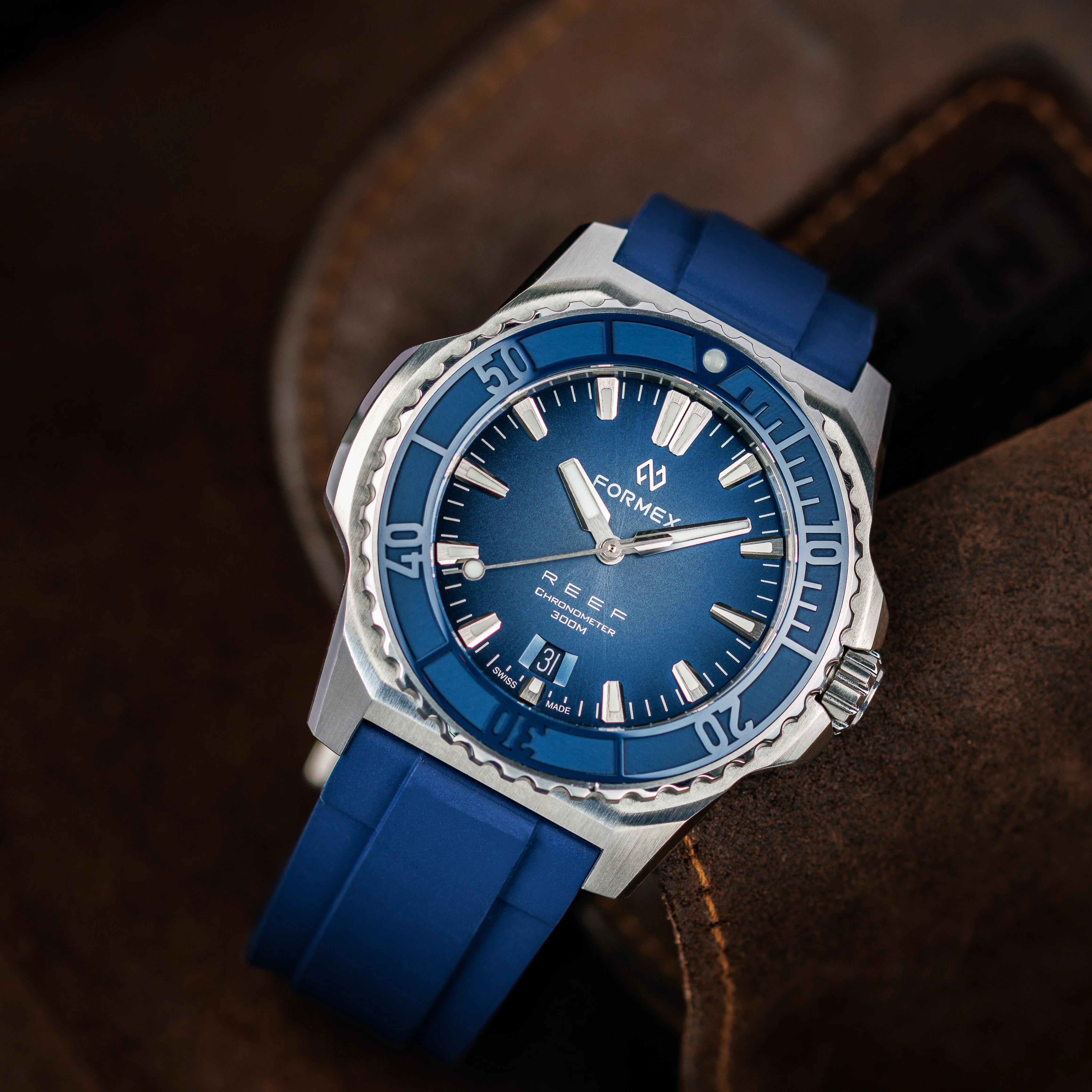 Straight Rubber Strap Formex Reef 42mm- ZEALANDE®