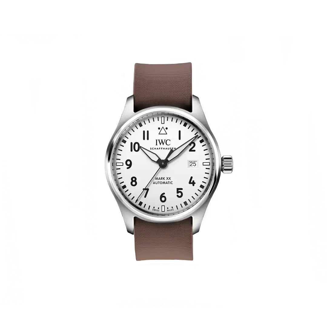 20MM NATO Single Pass Rubber Strap For IWC® Mark XX IW328208