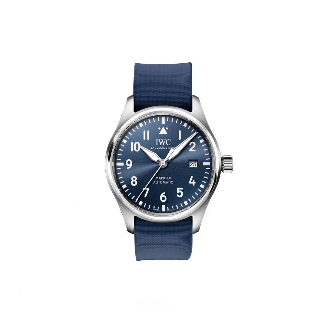 20MM NATO Single Pass Rubber Strap For IWC® Mark XX IW328204