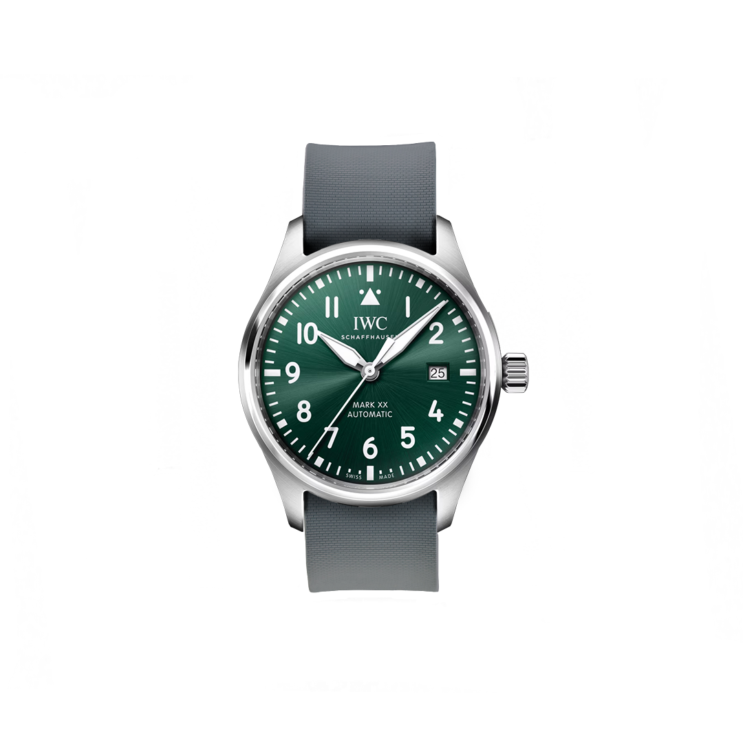 20MM NATO Single Pass Rubber Strap For IWC® Mark XX IW328206