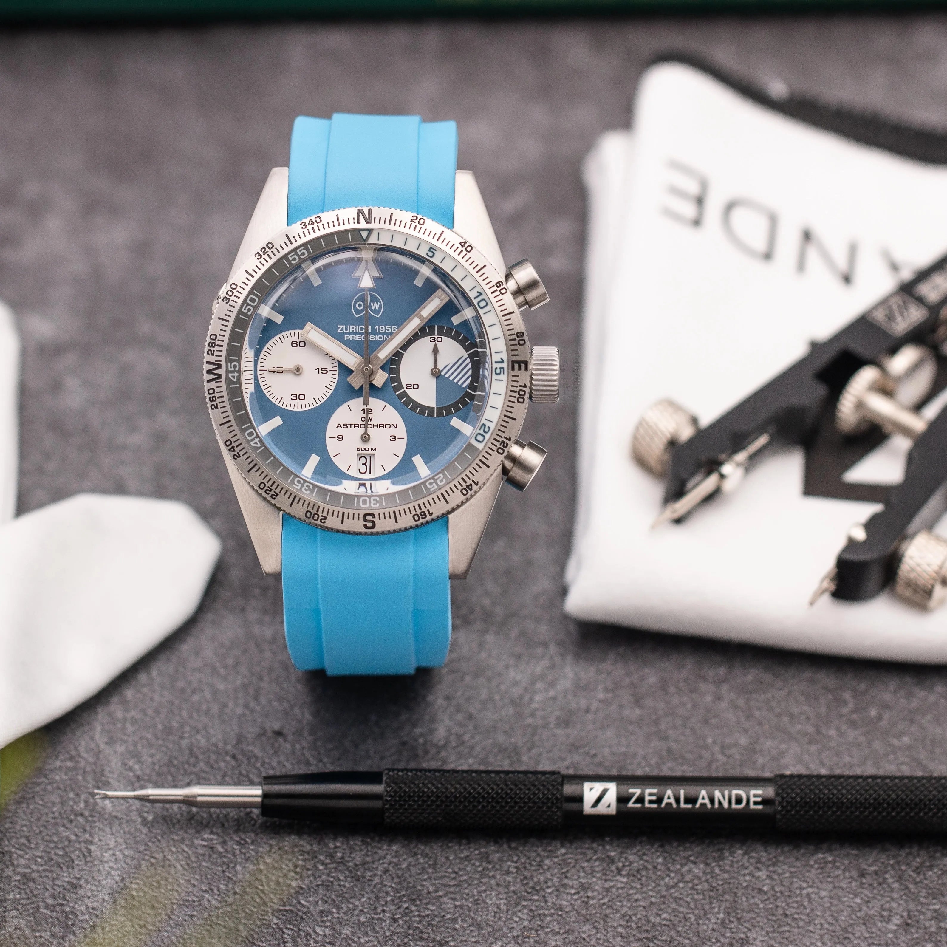 Rubber Strap for OW® Zurich Astrochron - ZEALANDE