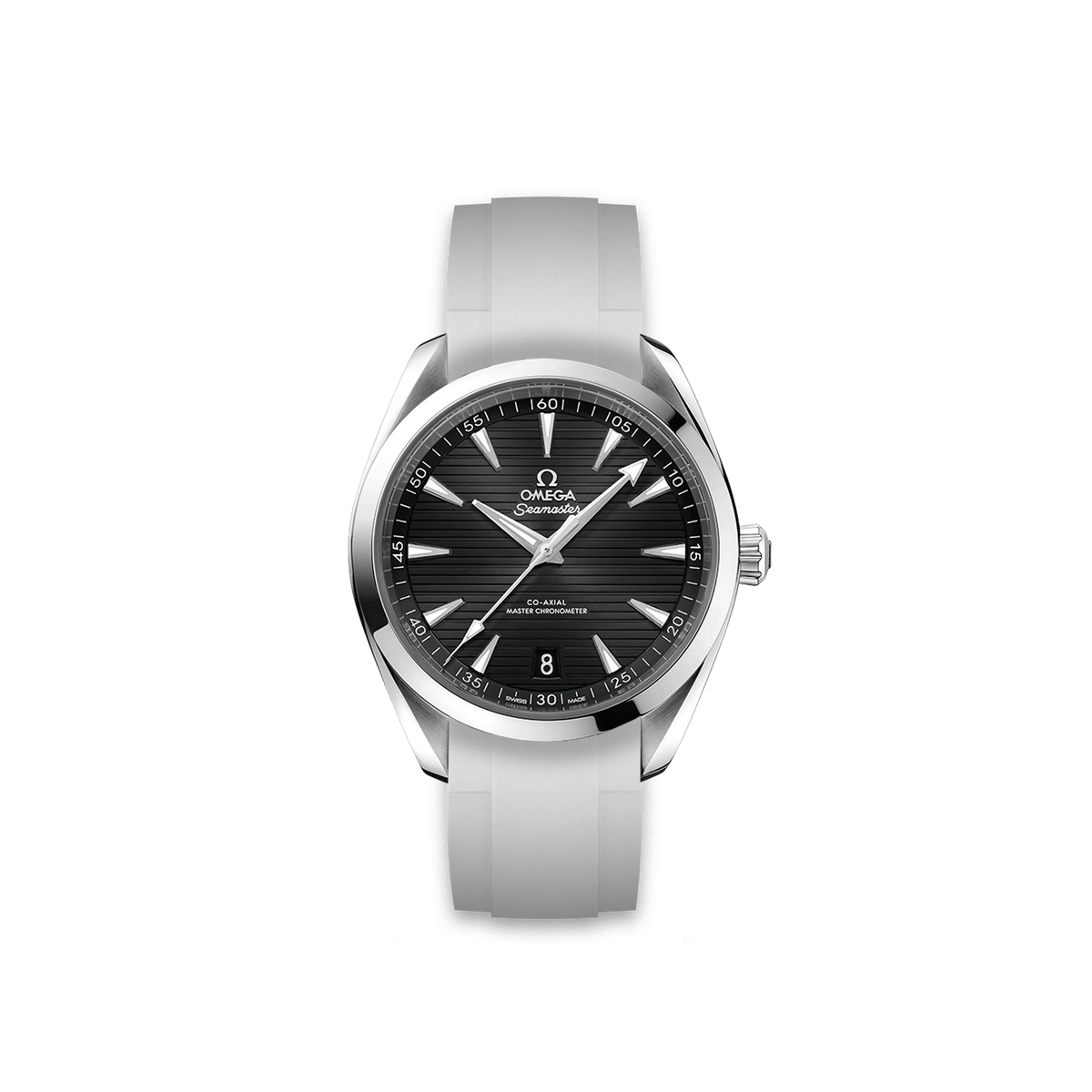 Rubber Strap Omega Seamaster Aqua Terra 150m 41mm Black - ZEALANDE