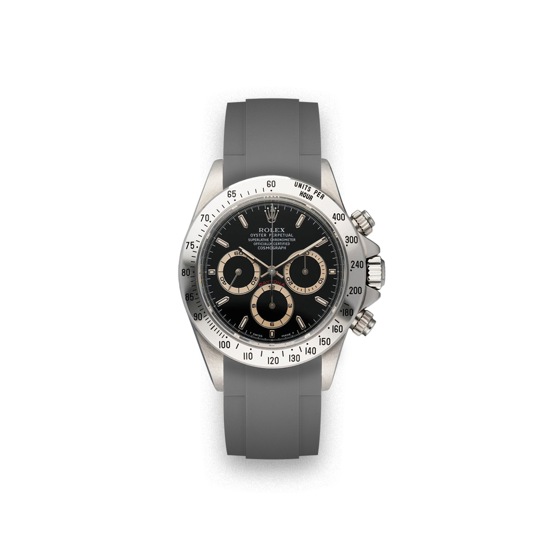 Rubber Strap for Rolex Daytona 16520 for deployant Buckle - ZEALANDE