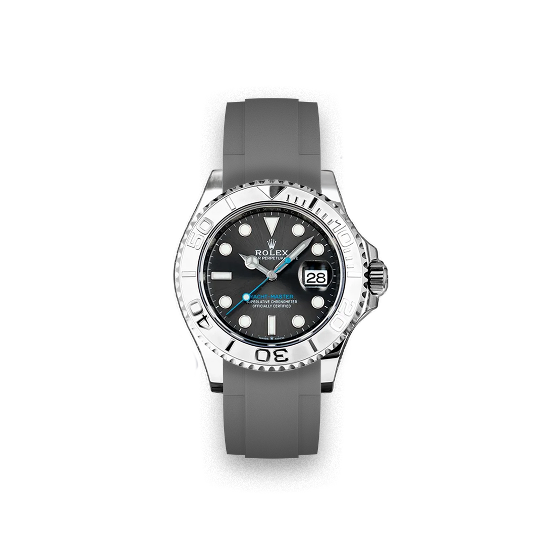 Rubber Strap for Rolex® Yacht-Master 126622 For Deployant Buckle