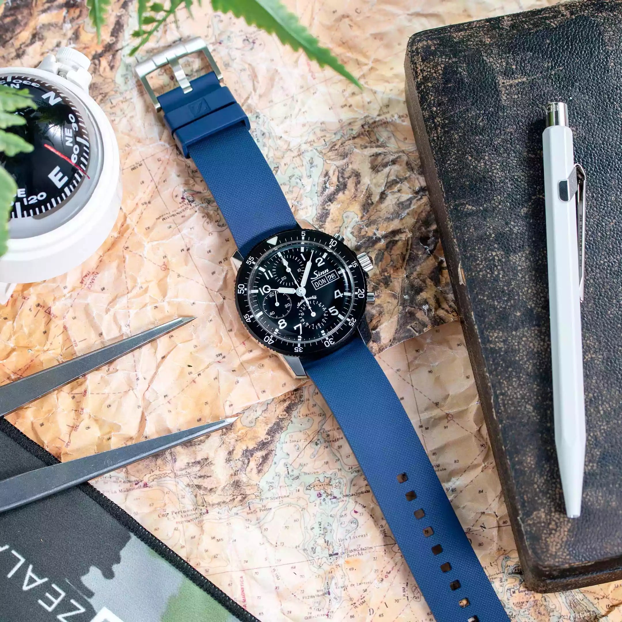 20MM NATO SINGLE PASS RUBBER STRAP FOR MOONSWATCH® - ZEALANDE®