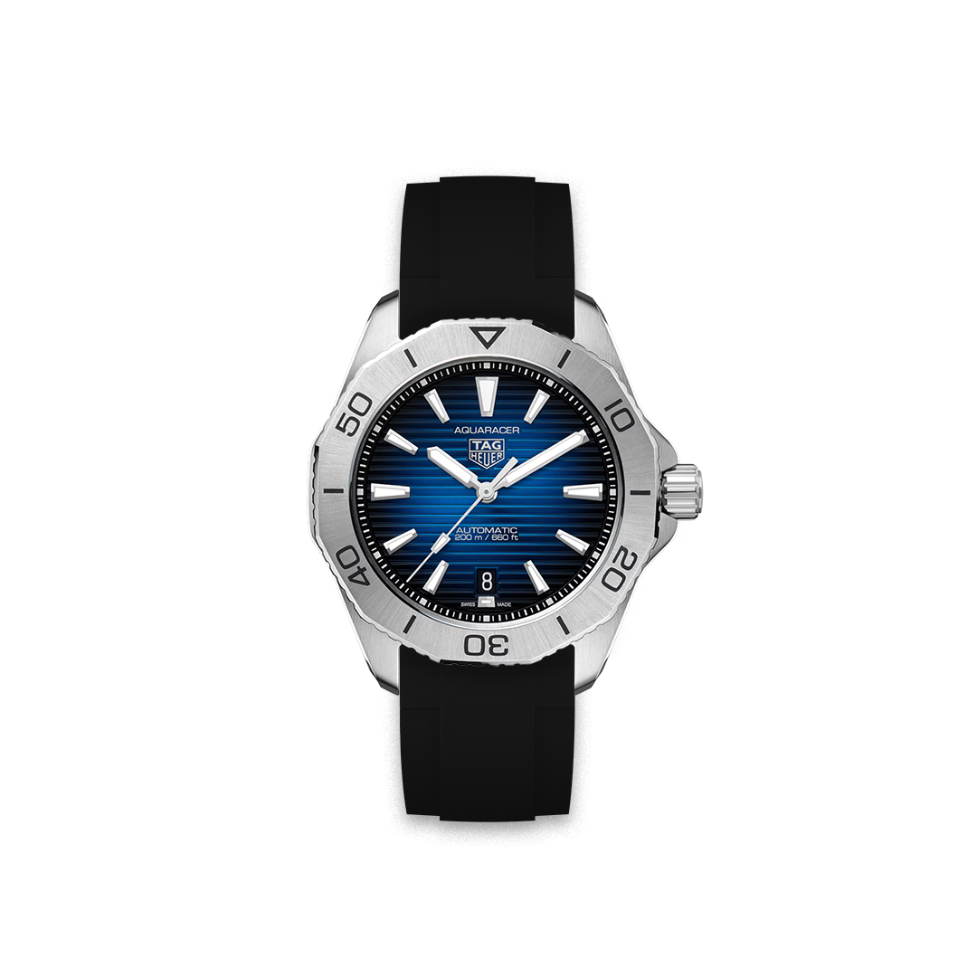 Rubber Strap Tag Heuer Aquaracer Proffessional 200 SOLARGRAPH