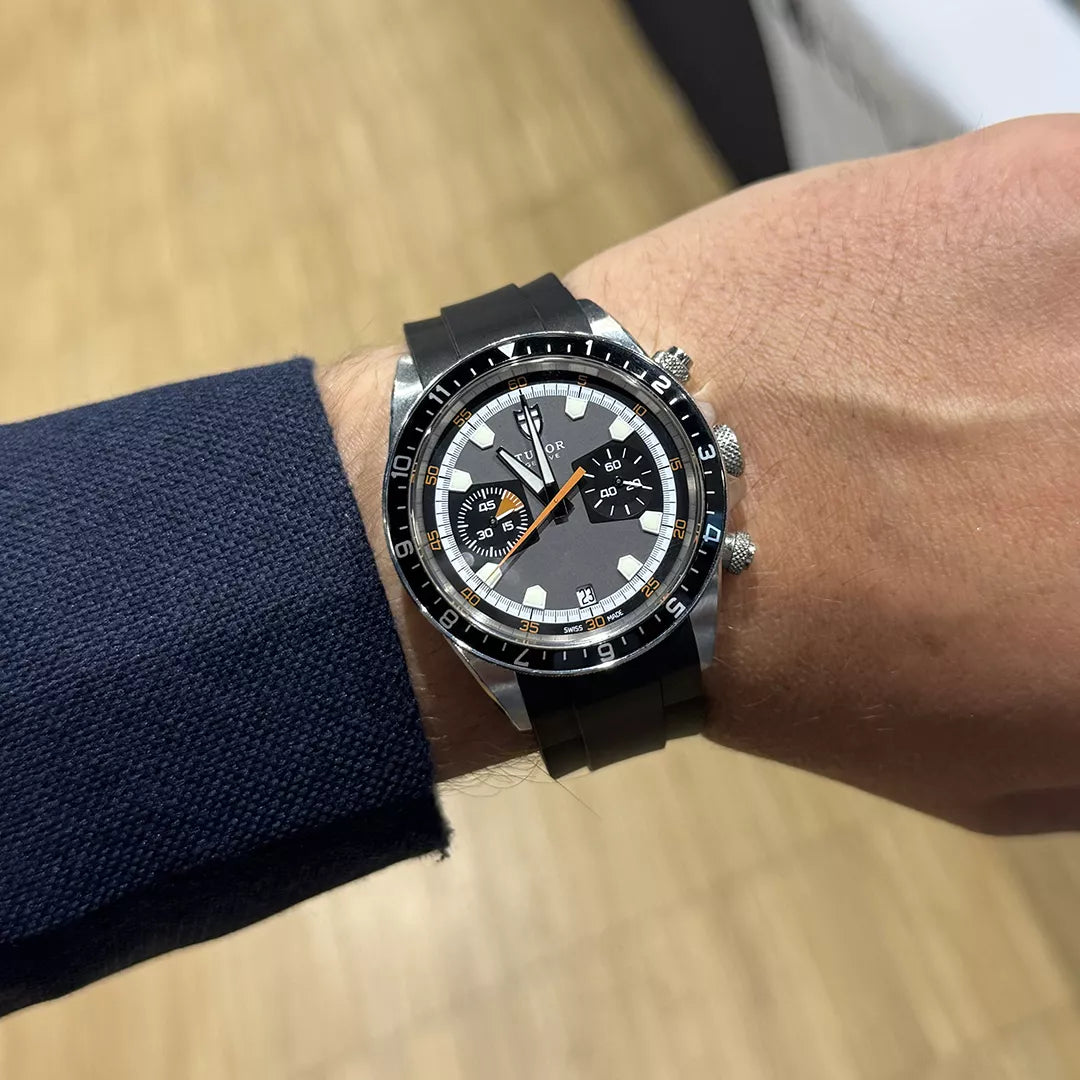 Rubber Strap for Tudor® Black Bay Chrono 