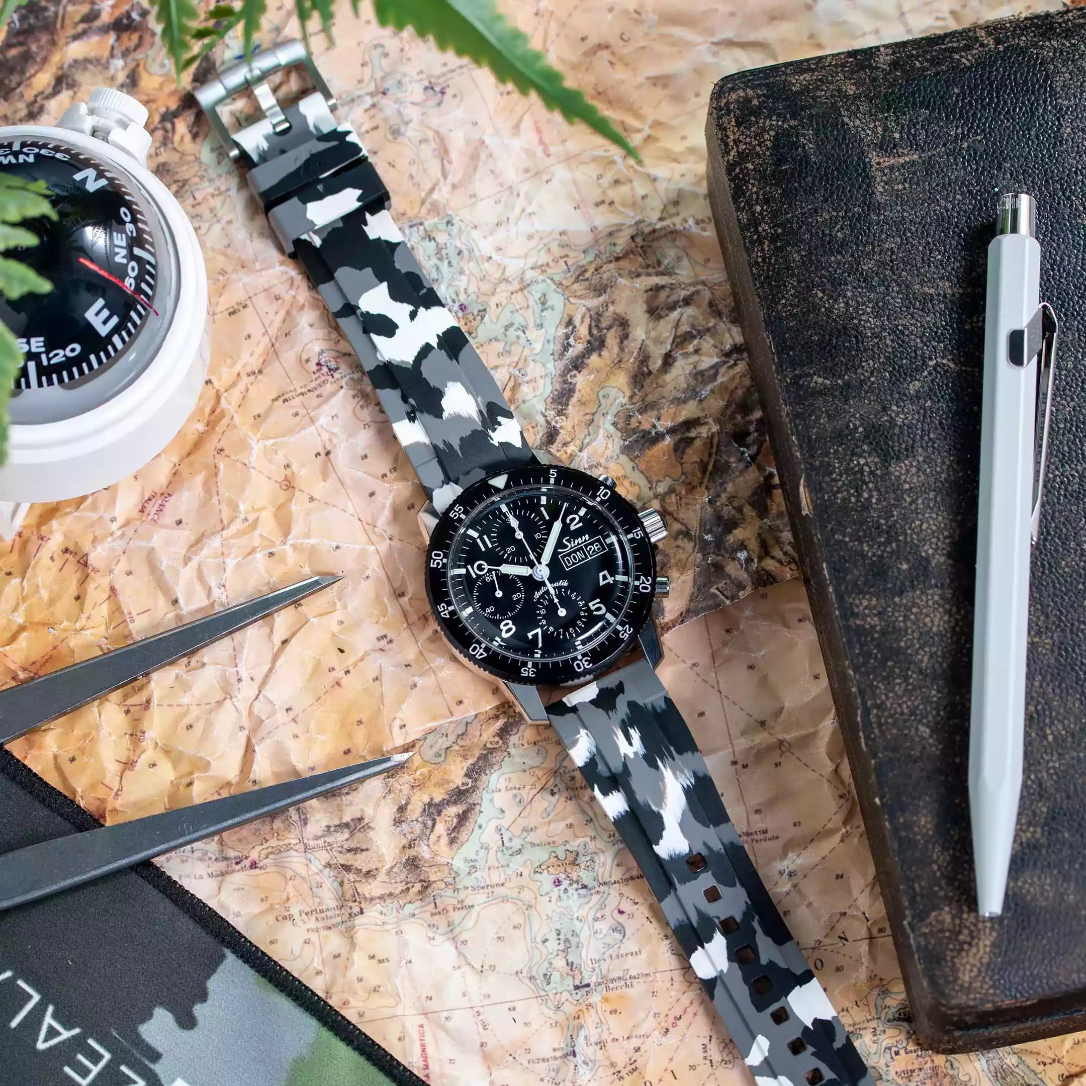 20MM STRAIGHT RUBBER STRAP FOR Sinn 103 ST - ZEALANDE®