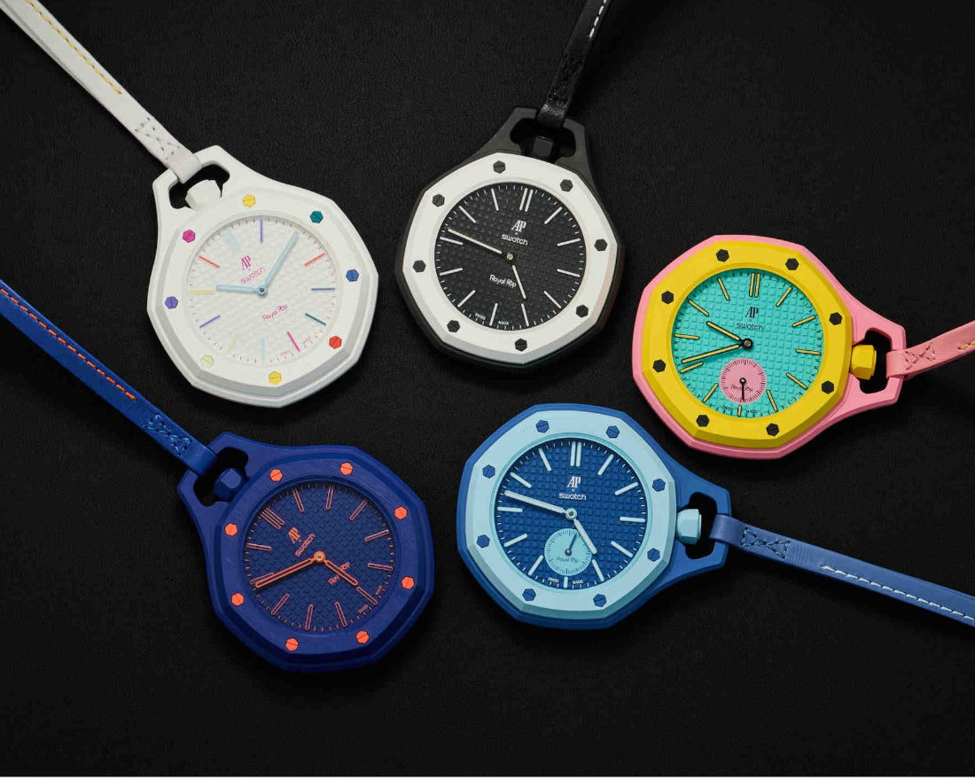 THE NEW SWATCH COLLABORATION WITH AUDEMARS PIGUET