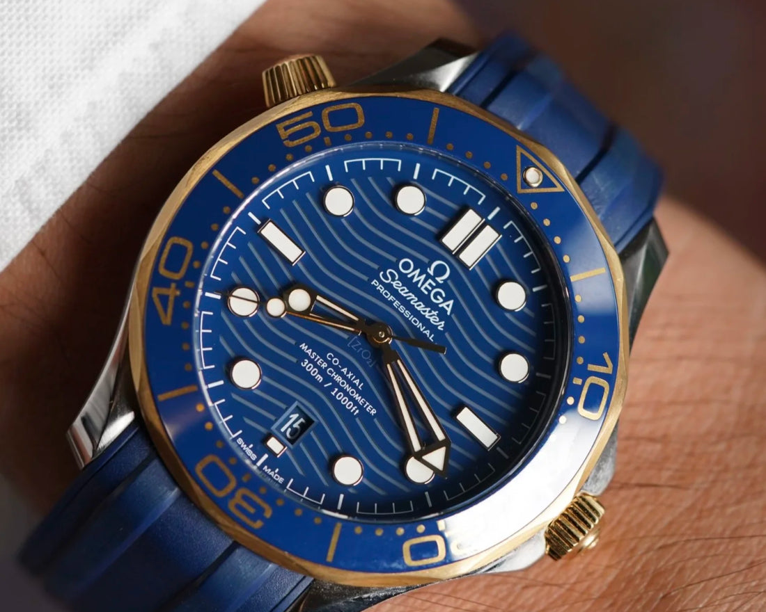 ARE TWO TONE WATCHES INCREASING IN POPULARITY FOR ROLEX AND OMEGA ?