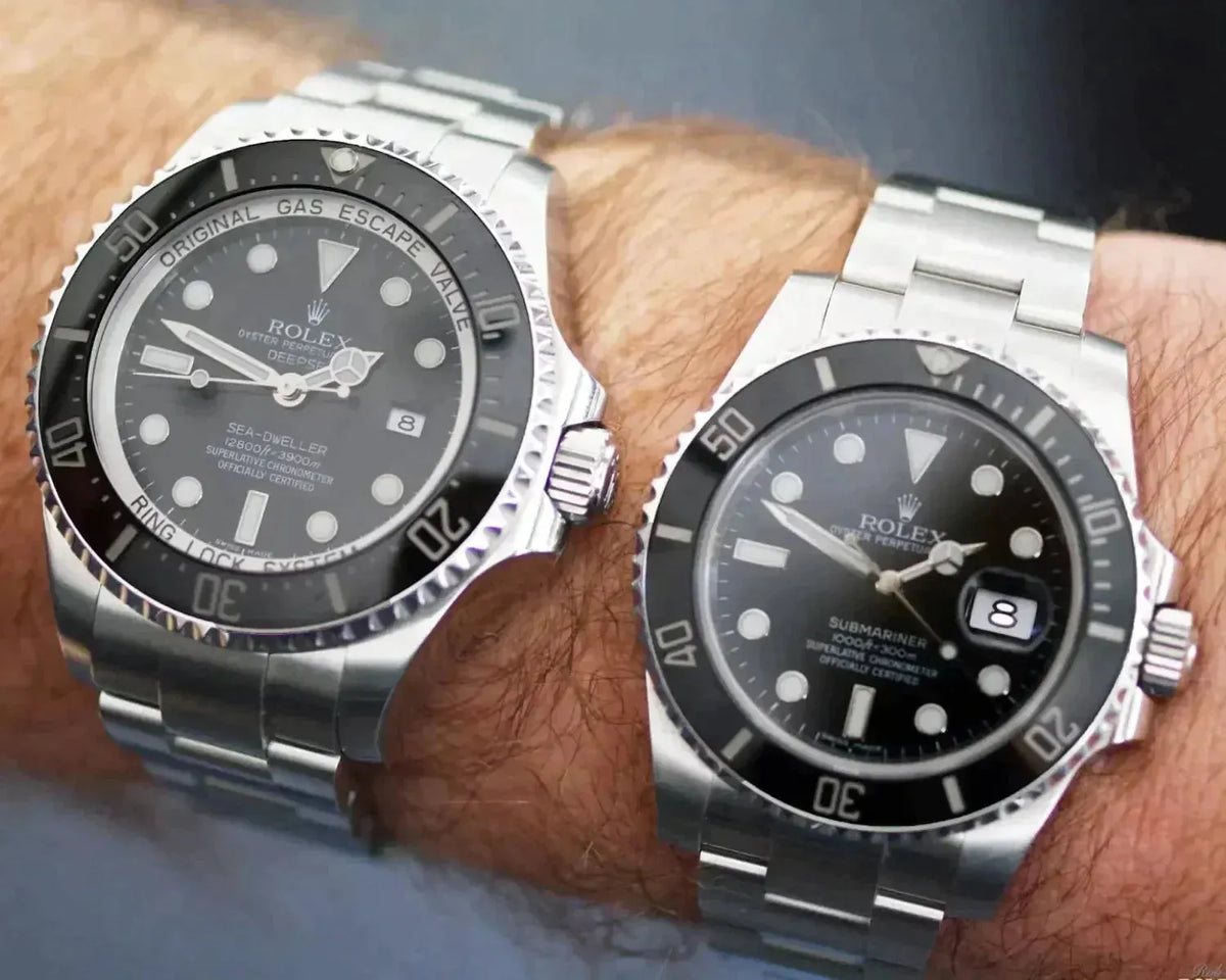 WHAT IS THE DIFFERENCE BETWEEN THE ROLEX SEA DWELLER AND SUBMARINER?