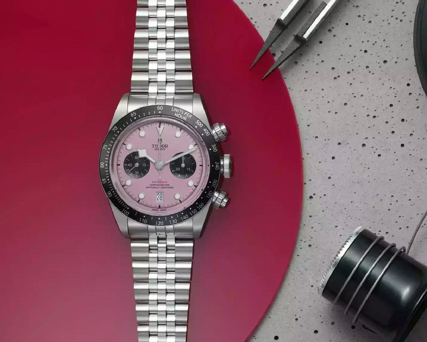 KEEPING UP WITH TUDOR’S NEWEST CHRONOGRAPHS IN PINK AND WHITE