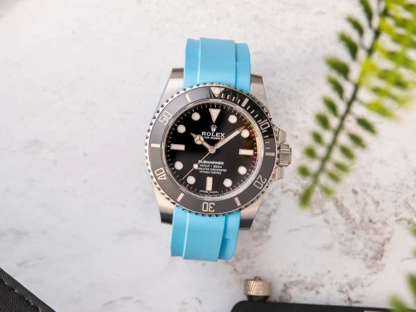 ZEALANDE FKM Vulcanized Rubber Straps for Rolex et Omega