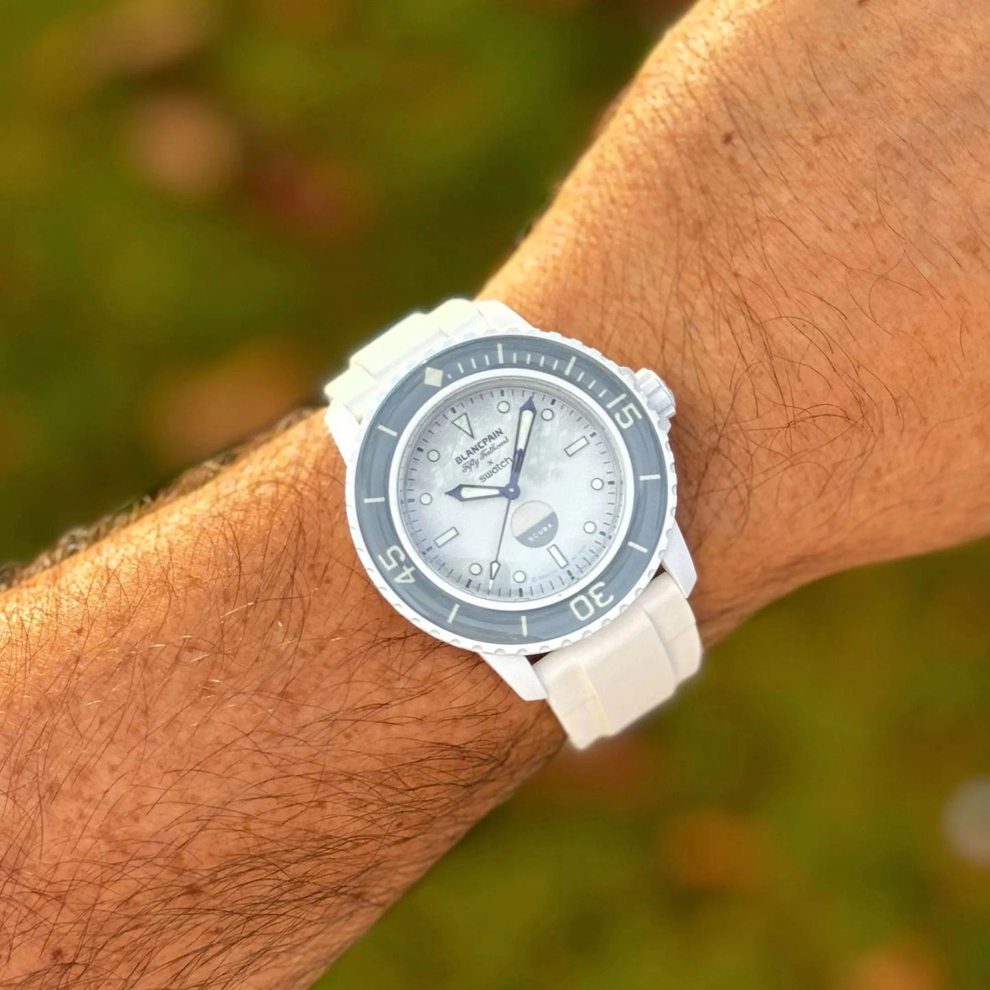 Cinturino Blancpain x Swatch Premium in Gomma | Fifty Fathoms Cinturino Blancpain x Swatch Premium in Gomma | Fifty Fathoms