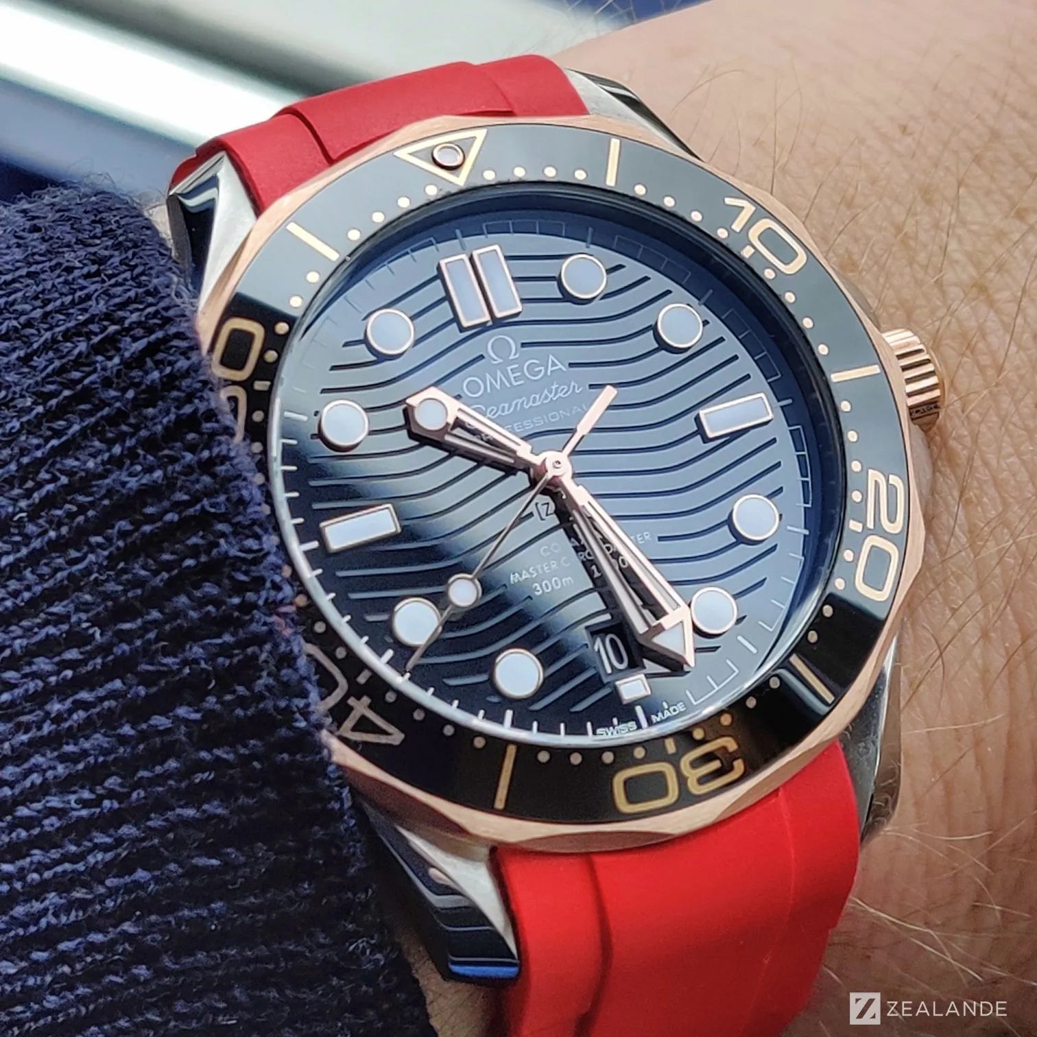 Omega 300m gold clearance