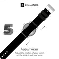 21mm de large OTAN Single Pass Rubber Strap For Omega® (Bracelet en caoutchouc pour Omega®)