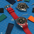 bracelet en caoutchouc FOR ROLEX� GMT (5 DIGITS) ZEALANDE Red fr 