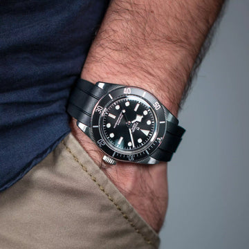 Rubber Strap for Tudor® Black Bay 41 Monochrome ZEALANDE®