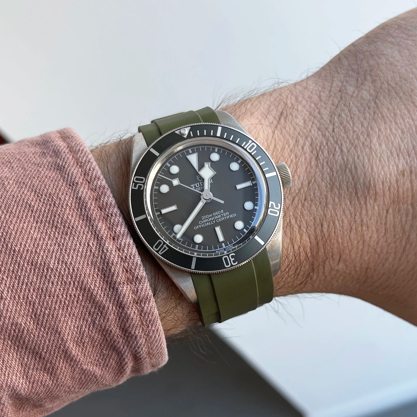 HORACE Premium Fluororubber Watch Strap Compatible with Tudor Black Bay HORACE Premium Fluororubber Watch Strap Compatible with Tudor Black Bay