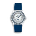 bracelet en caoutchouc pour Swatch X Blancpain Scuba Fifty Fathoms Antartic Ocean