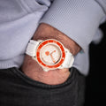 bracelet en caoutchouc pour Swatch X Blancpain Scuba Fifty Fathoms Artic Ocean