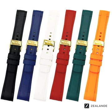 20mm Stainless Steel Polished Gold Deployant Buckles - ZEALANDE®