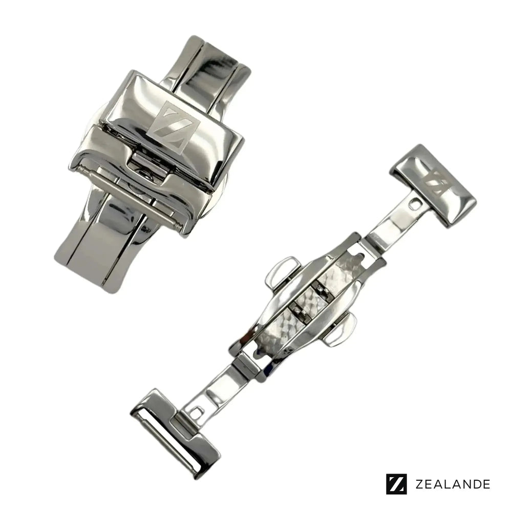 
                  
                    ZEALANDE Stainless Steel Deployment Buckles (4 Colors) ZEALANDE Polished Silver 
                  
                