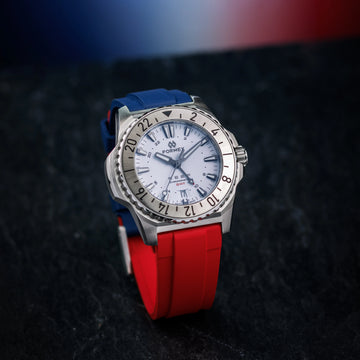 Straight Rubber Strap Formex Reef GMT - ZEALANDE® Straight Rubber Strap Formex Reef GMT - ZEALANDE®