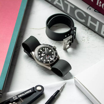 21MM NATO SINGLE PASS RUBBER STRAP - ZEALANDE®