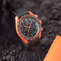 Rubber Strap for OMEGA X Swatch Bioceramic MoonSwatch Lava