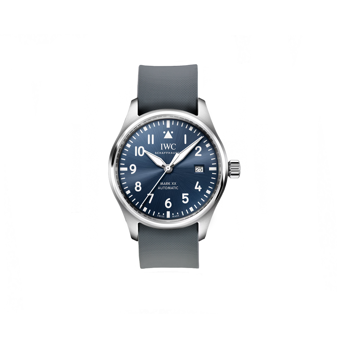 20MM NATO Single Pass Rubber Strap For IWC® Mark XX IW328204