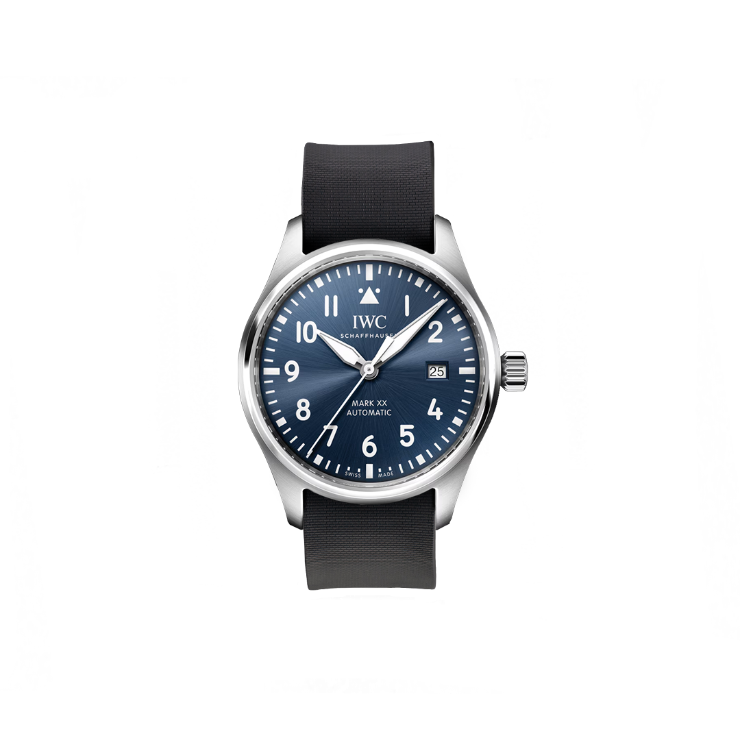 20MM NATO Single Pass Rubber Strap For IWC® Mark XX IW328204 20MM NATO Single Pass Rubber Strap For IWC® Mark XX IW328204