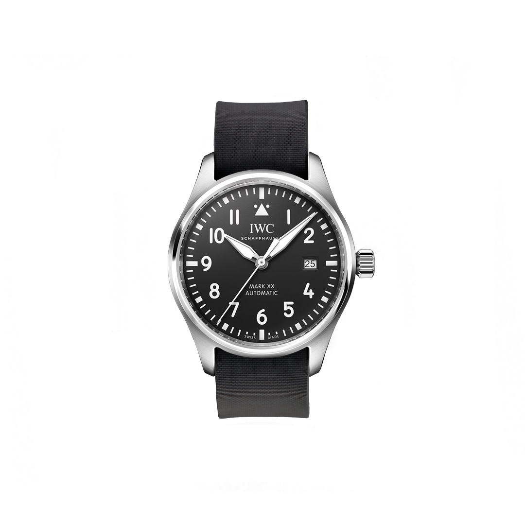 20MM NATO Single Pass Rubber Strap For IWC® Mark XX IW328201
