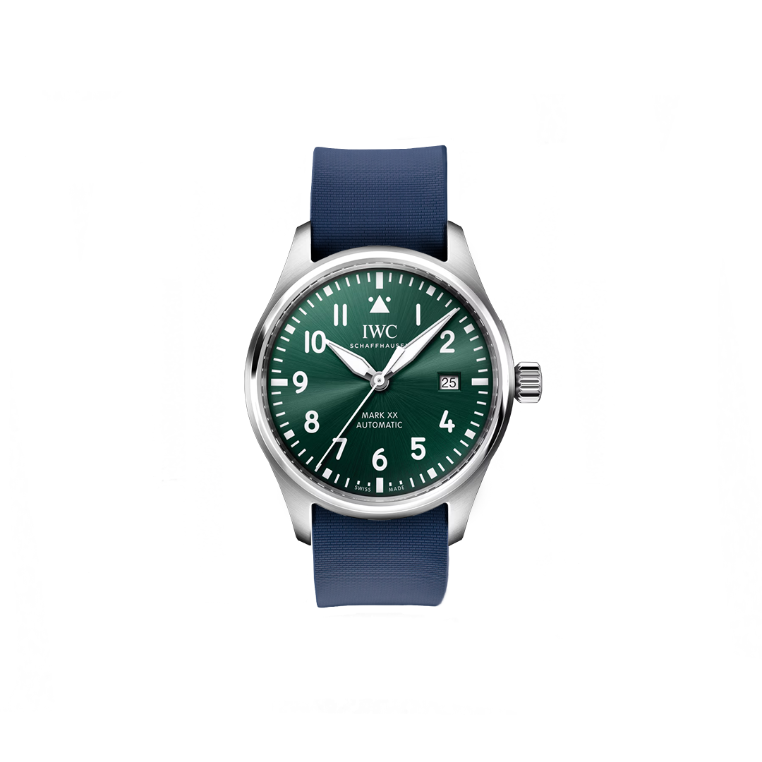 20MM NATO Single Pass Rubber Strap For IWC® Mark XX IW328206