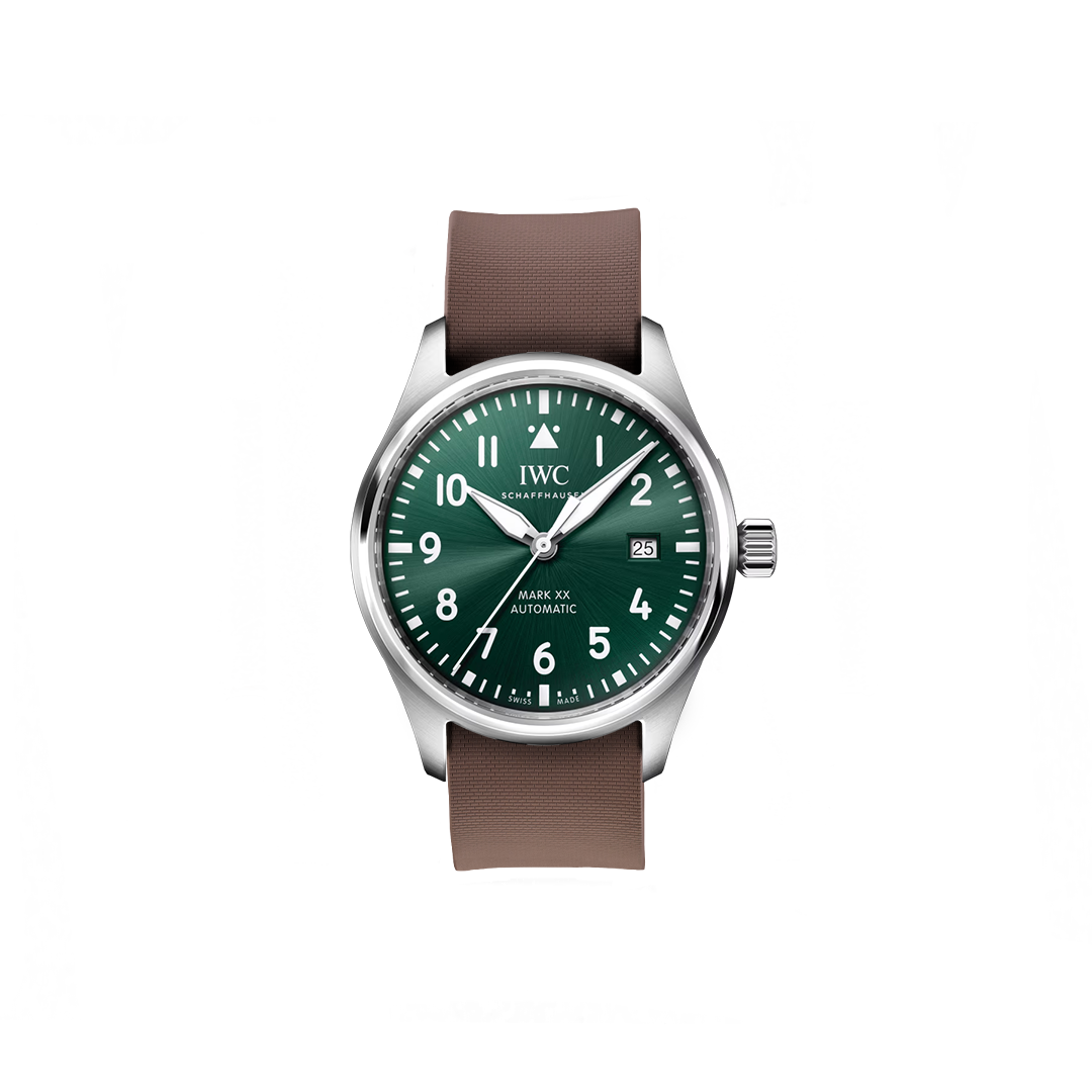 20MM NATO Single Pass Rubber Strap For IWC® Mark XX IW328206