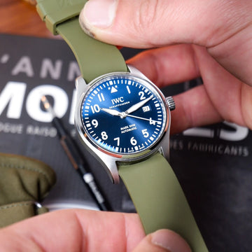 Iwc Big Pilot Nato Strap IWC Rubber B Strap For Big Pilot SwimSkin