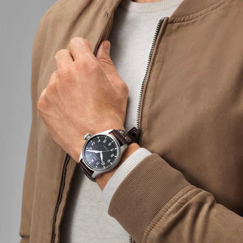 IWC watch on wrist men