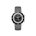 Rubber Strap for Jaeger-Lecoultre® Tribute To Deep Sea Rubber Straps ZEALANDE Grey Brushed Classic