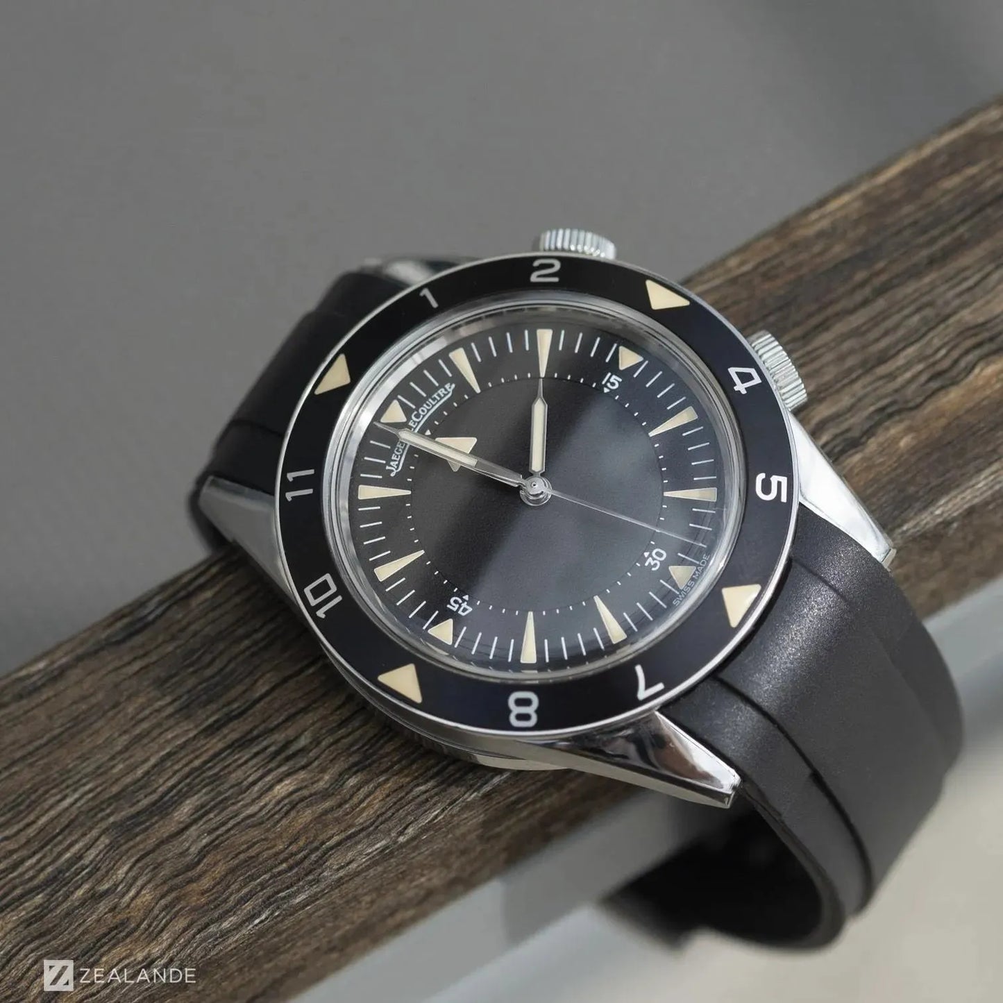 RUBBER STRAP FOR JAEGER LECOULTRE� TRIBUTE TO DEEP SEA ZEALANDE 