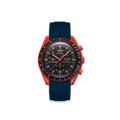 Rubber Strap for OMEGA X Swatch Bioceramic MoonSwatch Lava