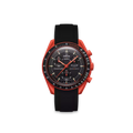 Rubber Strap for OMEGA X Swatch Bioceramic MoonSwatch Lava