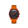 Rubber Strap for OMEGA X Swatch Bioceramic MoonSwatch Lava