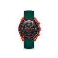 Rubber Strap for OMEGA X Swatch Bioceramic MoonSwatch Lava