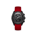 Bracelet caoutchouc pour OMEGA X Swatch Bioceramic MoonSwatch 