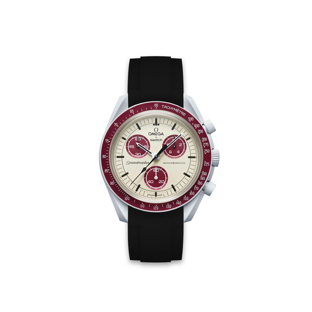 Rubber Strap for OMEGA® X Swatch Bioceramic MoonSwatch 