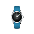 bracelet en caoutchouc pour OMEGA® Seamaster Aqua Terra 150m Co-Axial Chronometer 39mm