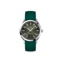 Rubber Strap for OMEGA® Seamaster AQUA TERRA 150M CO‑AXIAL 41MM Green